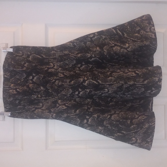 Express Cocktail Snake Print Dress Size 2 - Picture 2 of 4